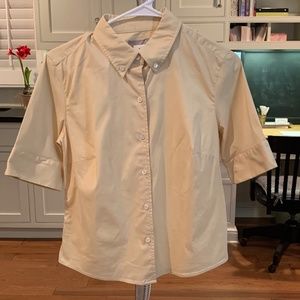 J.Crew Short Sleeved Button down top